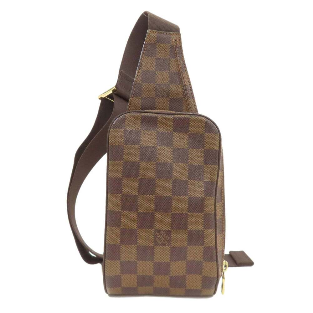 LOUIS VUITTON Brown Damier Canvas Hobo Bag - Picture 1 of 16